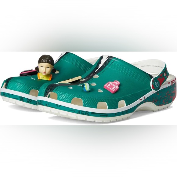 NWT Green Squid Game Themed Crocs - Picture 7 of 8